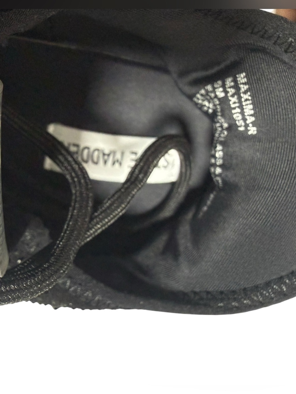 Steve Madden Women's Maxima Sneaker Black size 9 Preowned . - Picture 8 of 9